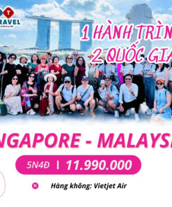 HÀ NỘI – SINGAPORE – MALAYSIA – HÀ NỘI 5N4Đ BAY VIETJET AIR